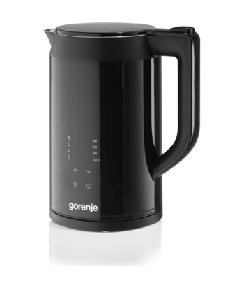 Gorenje Kettle, K17DWDII, Electric, 2200 W, 1.7 L, Stainless Steel, 360° rotational base, Black