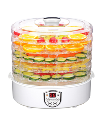 Puu- ja köögiviljakuivati Camry, CR 6659, Power 240 W, Number of trays 5, Temperature control, Integrated timer, White