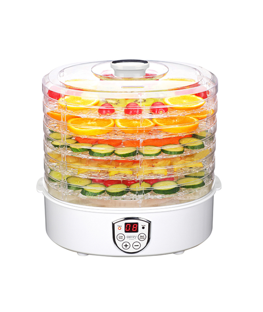 Puu- ja köögiviljakuivati Camry, CR 6659, Power 240 W, Number of trays 5, Temperature control, Integrated timer, White