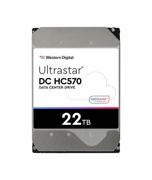 HDD WESTERN DIGITAL ULTRASTAR Ultrastar DC HC570 22TB SAS 512 MB 7200 rpm 3,5" MTBF 2500000 hours 0F48052 HDD WESTERN DIGITAL ULTRASTAR Ultrastar DC HC570 22TB SAS 512 MB 7200 rpm 3,5" MTBF 2500000 hours 0F48052