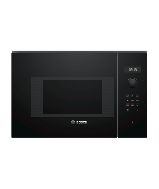 Микроволновая печь Bosch, BFL524MB0, Built-in, 20 L, 800 W, Black