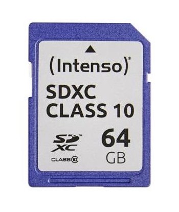 MEMORY SDXC 64GB C10/3411490 INTENSO