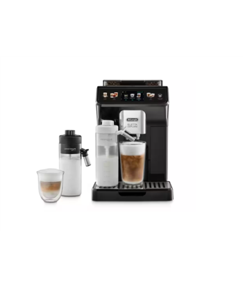 Kohvimasin Delonghi, ECAM450.55.G Eletta Explore, Pump pressure 19 bar, Built-in milk frother, Automatic, 1450 W, Grey