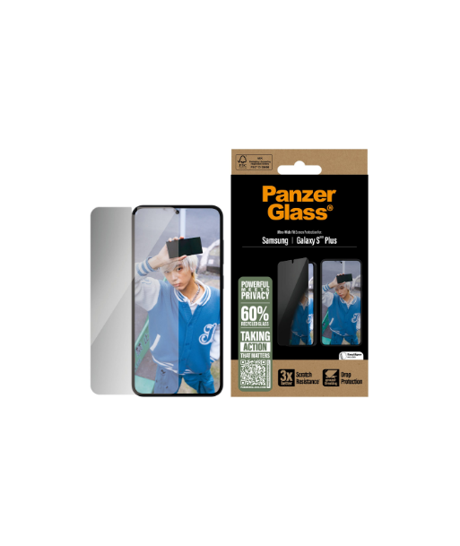Privaatne kaitseklaas PanzerGlass Samsung Galaxy S25 Plus | Ultra-Wide Fit | PanzerGlass