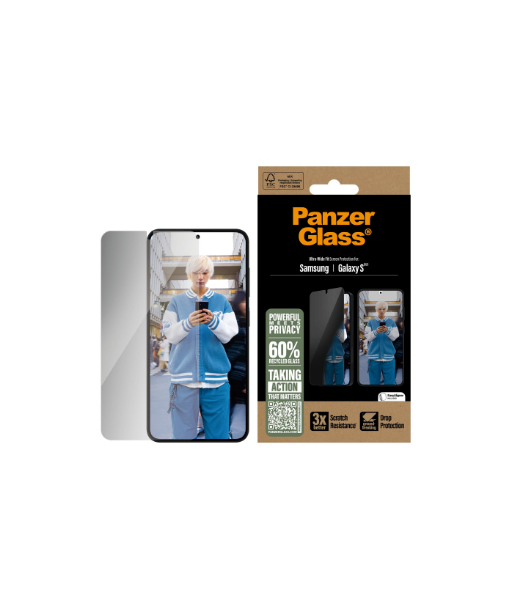 Защитное стекло PanzerGlass Samsung Galaxy S25 | Ultra-Wide Fit | PanzerGlass Защитное стекло PanzerGlass Samsung Galaxy S25 | Ultra-Wide Fit | PanzerGlass