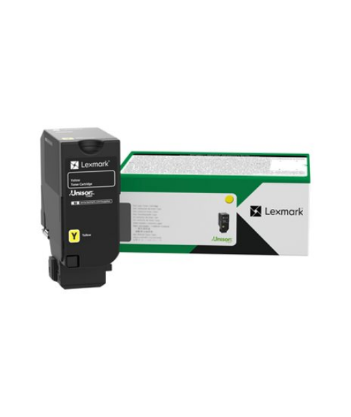 Tooner Lexmark Return Programme 16.2K, CX735, Yellow Tooner Lexmark Return Programme 16.2K, CX735, Yellow