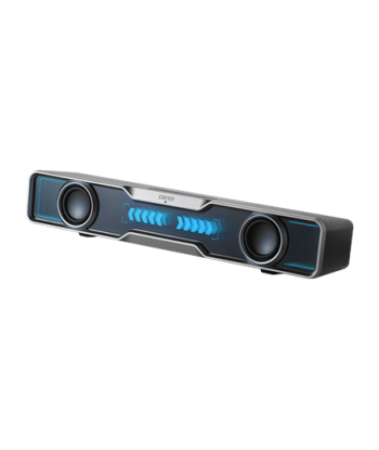 Edifier, PC Speaker with Quality Sound and Splendid Light Effects, QS30, 2.5W + 2.5W W, Bluetooth, Black, ≥ 85 dB, Wireless