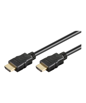 Goobay High Speed HDMI Cable with Ethernet, Black, HDMI, 15 m