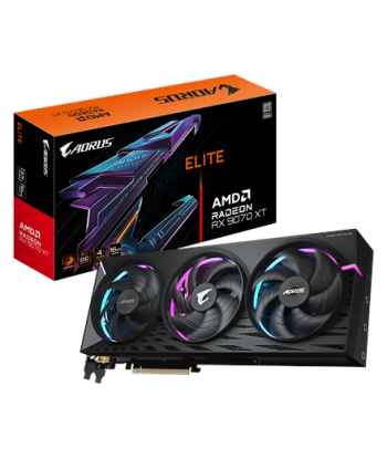VGA PCIE16 RX9070XT 16GB GDDR6/R9070XTAORUS E-16GD GIGABYTE