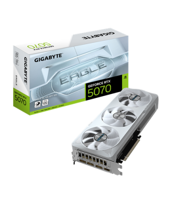 GIGABYTE GeForce RTX™ 5070 EAGLE OC ICE SFF 12G | Gigabyte
