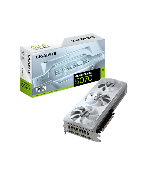GIGABYTE GeForce RTX™ 5070 EAGLE OC ICE SFF 12G | Gigabyte