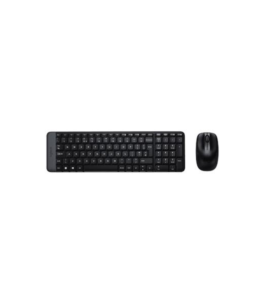 Logitech, Combo Wireless Keyboard and Mouse, MK220, Keyboard and Mouse, Wireless, Mouse included, US, Black, N/A Logitech, Combo Wireless Keyboard and Mouse, MK220, Keyboard and Mouse, Wireless, Mouse included, US, Black, N/A