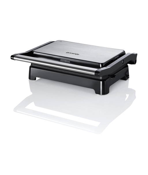 Gorenje, Mini Grill, SM701SB, Table, 700 W, Stainless steel/Black Gorenje, Mini Grill, SM701SB, Table, 700 W, Stainless steel/Black