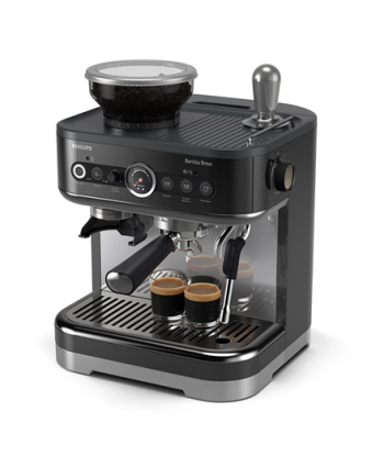 Philips, Espresso Machine, PSA3218/10 Barista Brew, Pump pressure 15 bar, Built-in milk frother, Semi-automatic, 1350 W, Black