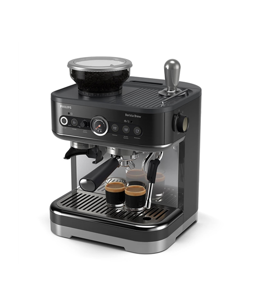 Philips, Espresso Machine, PSA3218/10 Barista Brew, Pump pressure 15 bar, Built-in milk frother, Semi-automatic, 1350 W, Black Philips, Espresso Machine, PSA3218/10 Barista Brew, Pump pressure 15 bar, Built-in milk frother, Semi-automatic, 1350 W, Black
