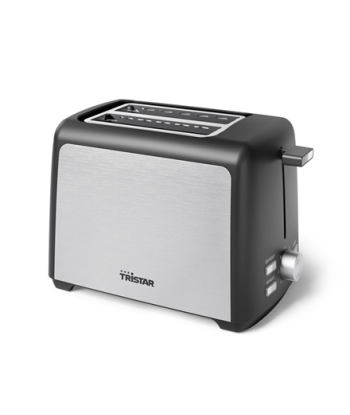 Tristar Toaster, BR-1058, Power 800 W, Number of slots 2, Housing material Plastic, Silver