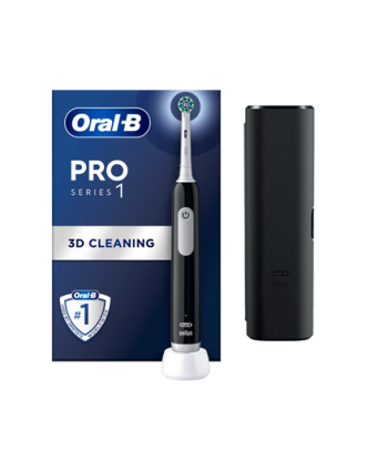 Hambahari Oral-B with Travel Case, Pro Series 1, Rechargeable, For adults, Number of brush heads included 1, Number of teeth