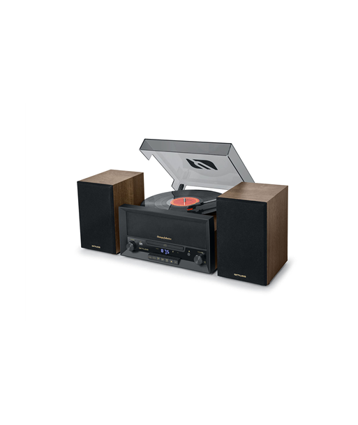 Muse, Turntable Micro System, MT-120MB, Drawer-type CD door, USB port, AUX in