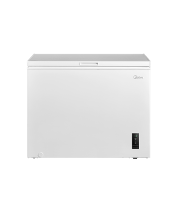 Sügavkülmik Midea, MDRC345FEE01, Energy efficiency class E, Chest, Free standing, Height 85 cm, Total net capacity 249 L, White