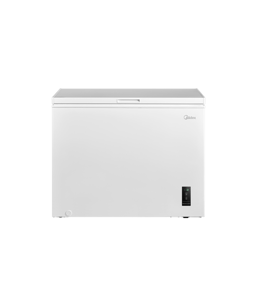 Морозильник Midea, MDRC345FEE01, Energy efficiency class E, Chest, Free standing, Height 85 cm, Total net capacity 249 L, White