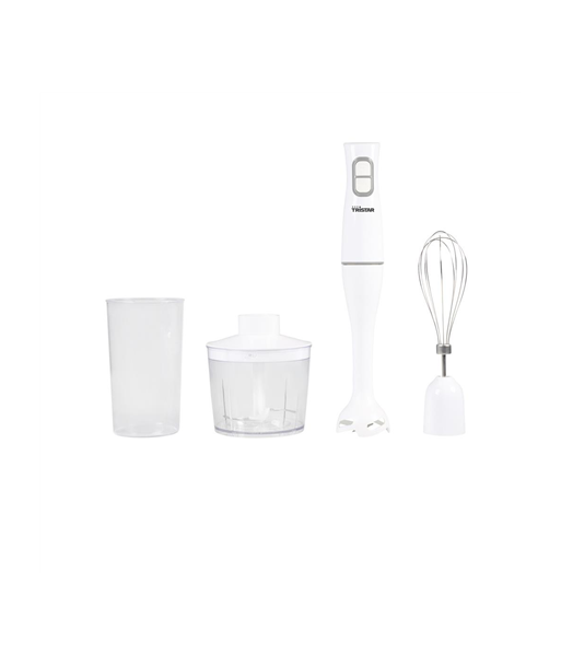 Блендер Tristar Hand blender set, MX-4851, 350 W, Number of speeds 2, Turbo mode, Chopper, White