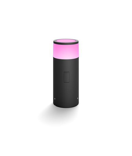 Philips Hue WCA Calla Outdoor Bollard, Black | 8 W | 2000-6500 Hue White Colour Ambiance Philips Hue WCA Calla Outdoor Bollard, Black | 8 W | 2000-6500 Hue White Colour Ambiance