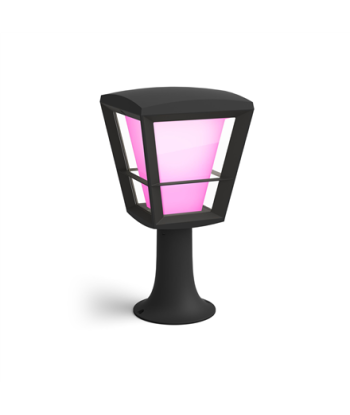 Philips Hue WCA Econic Outdoor Pedestal Lantern | 15 W | 2000-6500 Hue White Colour Ambiance