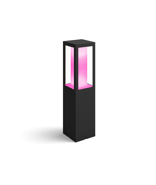 Philips Hue WCA Impress Outdoor Pedestal Lantern | 8 W | 2000-6500 Hue White Colour Ambiance