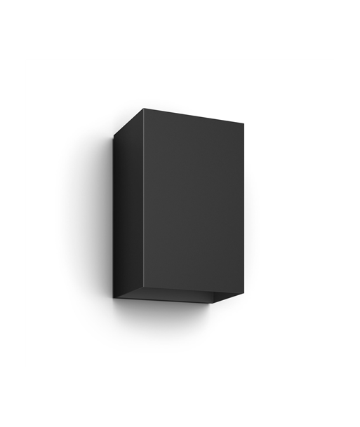 Philips Hue WCA Resonate Outdoor Wall Lantern, Black | 8 W | 2000-6500 Hue White Colour Ambiance