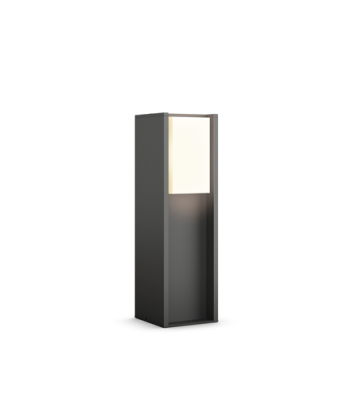 Philips Hue Turaco Outdoor Pedestal Lantern, E27, 9 W, Warm white