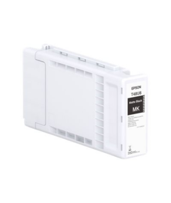 Epson Singlepack UltraChrome Pro 6 Matte Black T48U80N (350ml), Epson C13T48U80N, Epson T48U8 - matte black - original - ink