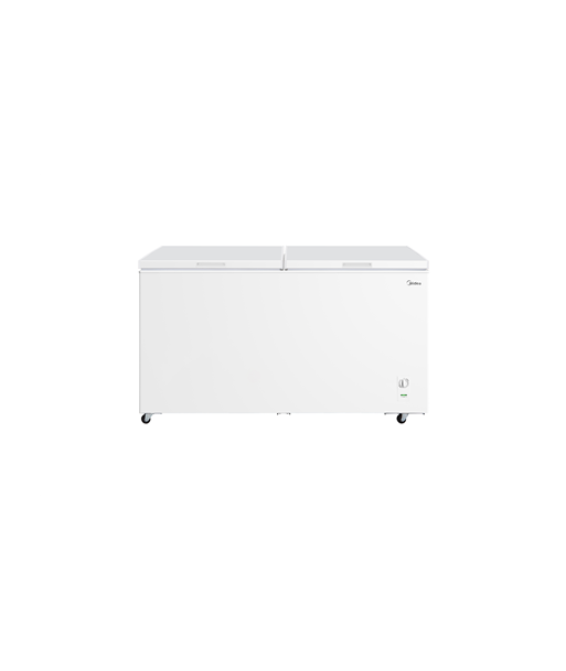 Sügavkülmik Midea, MDRC698FEE01, Energy efficiency class E, Chest, Free standing, Height 83 cm, Total net capacity 508 L, White