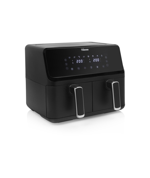 Tristar Double Basket, FR-9026, Power 2700 W, Capacity 8 L, Black