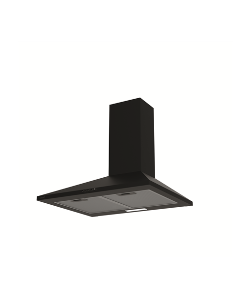 CATA Hood, VK 6000 BK, Chimney, Energy efficiency class A, Width 60 cm, 395 m³/h, Mechanical, LED, Black