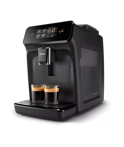 Kohvimasin Philips, Series 1200, EP1200/00, Pump pressure 15 bar, Automatic, 1500 W, Black