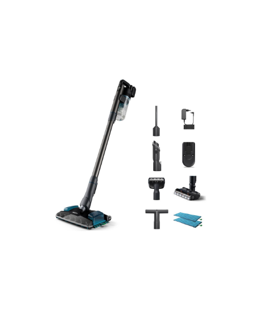 Пылесос Philips, XC8055/01 Aqua Plus, Cordless operating, Handstick, 25.2 V, Operating time (max) 80 min, Dark Grey Пылесос Philips, XC8055/01 Aqua Plus, Cordless operating, Handstick, 25.2 V, Operating time (max) 80 min, Dark Grey