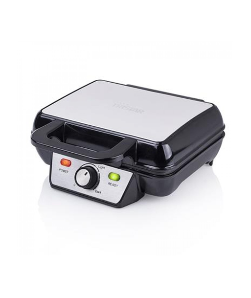 Tristar, Waffle maker, WF-2195, 1000 W, Number of pastry 2, Belgium, Black