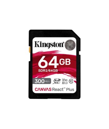 MEMORY SDXC 64GB C10/SDR2/64GB KINGSTON