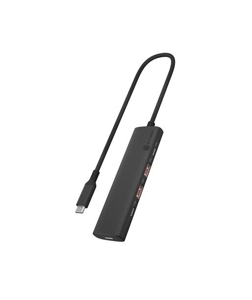 Raidsonic | 4-Port USB 3.2 Gen 2 Hub with Power Delivery | IB-HUB1437-CPD Raidsonic | 4-Port USB 3.2 Gen 2 Hub with Power Delivery | IB-HUB1437-CPD