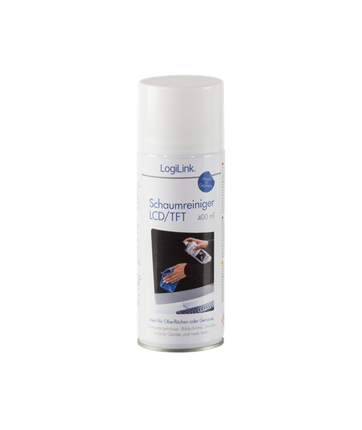 LogiLink RP0012 LCD/TFT Screen Foam Cleaner, 400ml LogiLink RP0012 LCD/TFT Screen Foam Cleaner, 400ml