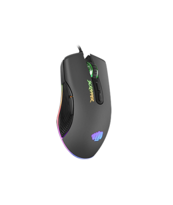 Fury, Gaming Mouse, Fury Scrapper, Wired, Optical, Gaming Mouse, Black, Yes