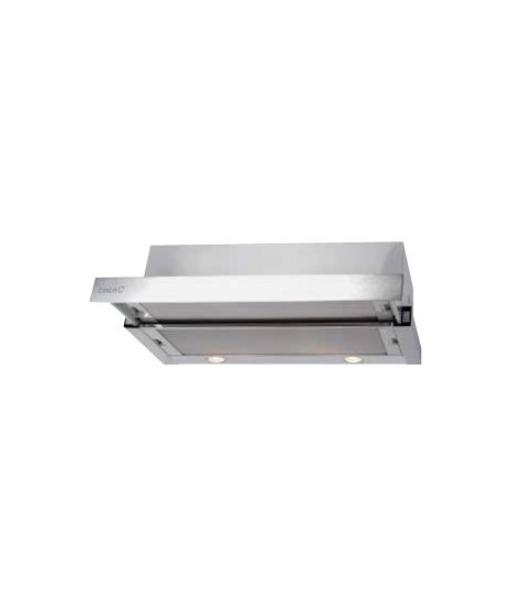 Вытяжка CATA, TF 2003 Duralum 600, Telescopic, Energy efficiency class C, Width 60 cm, 390 m³/h, Mechanical control, LED Вытяжка CATA, TF 2003 Duralum 600, Telescopic, Energy efficiency class C, Width 60 cm, 390 m³/h, Mechanical control, LED
