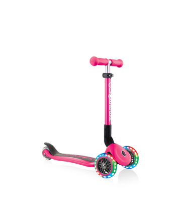 Globber, Scooter, Fuchsia, Junior Foldable Light