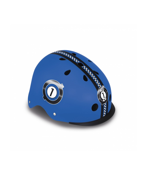 Globber, Dark blue, Helmet Elite Lights Racing, XS/S (48-53 cm), 507-300