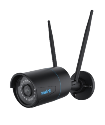 Камера наблюдения Reolink, WiFi with Smart Detection, W320, Bullet, 5 MP, 4.0mm fixed, IP66, H.264, Micro SD, Max. 256 GB