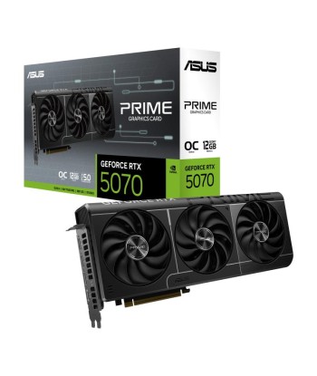 Videokaart ASUS NVIDIA GeForce RTX 5070 12 GB GDDR7 192 bit PCIE 5.0 16x Triple slot Fansink 1xHDMI 3xDisplayPort