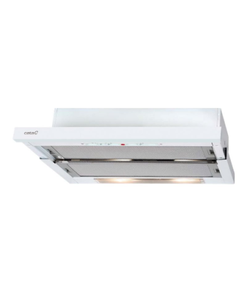 CATA, CAMPANA TF-5260 WH /L, Telescopic, Energy efficiency class D, Width 60 cm, 325 m³/h, Slider, LED, White