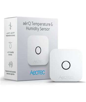 Датчик температуры и влажности Aeotec aërQ, Z-Wave Plus, AEOTEC, Temperature and Humidity Sensor, aërQ