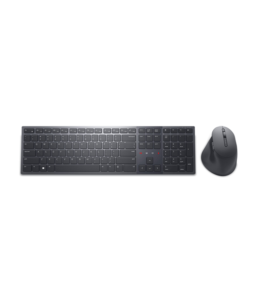 ?Dell, Premier Collaboration Keyboard and Mouse, KM900, US, Graphite, USB-A, Wireless