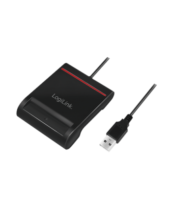 LogiLink USB 2.0 Считыватель смарт-карт CR0047 - Черный